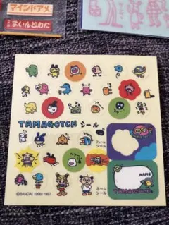 超レア初代たまごっち シール1996-1997 &立体シールなど
