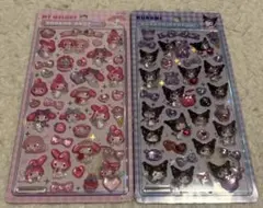 マイメロディ クロミ ボンボンドロップシール　セット　サンリオ