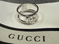 GUCCI グッチ Gリング 指輪 アクセサリー 10号　ダブルG ロゴ