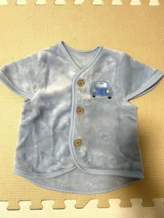 ベビー服 水色 ベビーベスト 90センチ