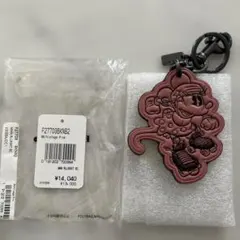 COACH x Disney ミニーマウス キーホルダーのサムネイル