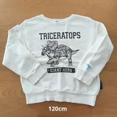 BREEZE☆恐竜トレーナー　120cm