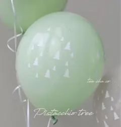 緑　グリーン　風船　誕生日　ハーフバースデー　バルーン　韓国　装飾　ナチュラル