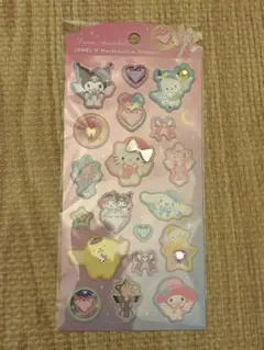正規品 サンリオキャラクターズ ジュエルマシュマロステッカーズ ジュエリーシール