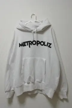 三代目Jソウルブラザーズ METROPOLIZ オーバーサイズBigパーカーロゴ