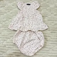 ILE VILLAGE 水玉模様 80サイズ ベビー服
