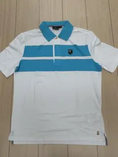 CHERVO SPORTS ポロシャツ ホワイト×ブルーのサムネイル
