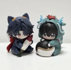 崩壊スターレイル ちびキャラフィギュア(丹恒＆刃) 男子寮