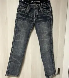 Spicy Denim ストレートレッグデニム