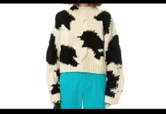 SLY cow柄ニット　未使用