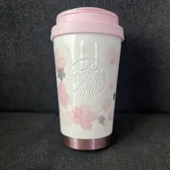 スターバックス ステンレスボトル サーモス 桜 さくら パープル 2023