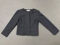 ツイートジャケット　ネイビー　ミッシュマッシュ