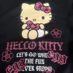ハローキティ ブラックパーカー