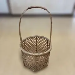 竹製メッシュ花籠