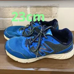 訳あり　23センチ　New Balance 青 スニーカー