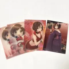 L*️様 「送料込み」AKB48 渡辺麻友 チームサプライズ トレカ 4枚