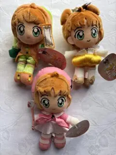 非売品 カードキャプターさくら バンプレスト ぬいぐるみ 全3種セット