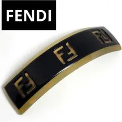 FENDI フェンディ バレッタ FFロゴ ベージュ Hair アクセサリー