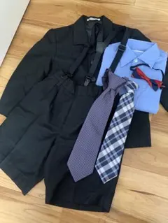 フォーマルスーツセット　oliverhouse ネクタイ　サスペンダー　シャツ