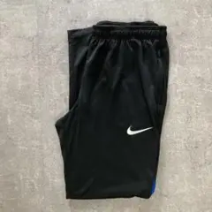 NIKE ジョガーパンツ　ドライフィット　速乾　黒　バイカラー　Lサイズ
