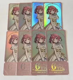 にじさんじ 笹木咲 チケット風カード 6周年