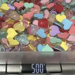 ハート デコパーツ まとめ売り