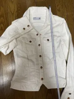 BRAPPERS ホワイト デニムジャケット