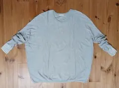 studio CLIP リブ袖セーター