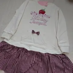 シャーリーテンプル 130 トレーナーワンピース