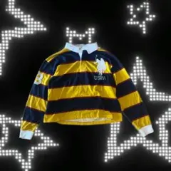 U.S. POLO ASSN y2k ボーダー　平成　ギャル　フェアリーグランジ