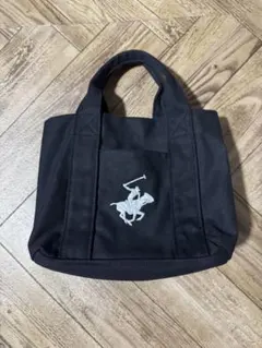 POLO ClUBミニトートバッグ ブラック