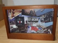 【VAN 】2021年ポストカードカレンダー フォトスタンド ノベルティ