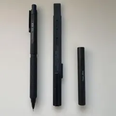 Pentel ORENZ NERO 0.3 黒 シャープペン、消しゴム、芯ケースのサムネイル