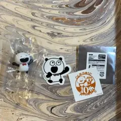 ガシャココ にしむらゆうじ ステッカー ごきげんぱんだ ゆらゆらマーカー セット