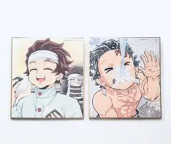 鬼滅の刃 作画スタッフ全集中 E D 複製ミニ色紙 竈門炭治郎