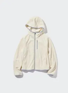 ユニクロ　ライトフリースフルジップパーカー