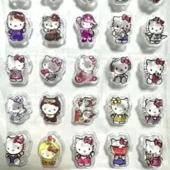 ハローキティ　ボンボンドロップシール　3D 固い　ぷっくり　サンリオ