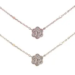 FRAU KOBE K10WG D-0.07ct ネックレスのサムネイル