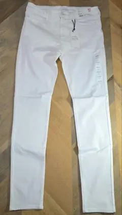 【新品】 ウルトラストレッチ ホワイトスキニージーンズ 30/76cm y61
