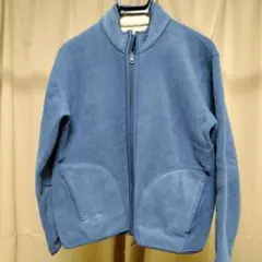 希少レア　紺タグ　OLD UNIQLO リバーシブル フリース　S　ブルー