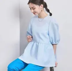 2025年最新】airy ジャカード ペプラム ブラウスの人気アイテム