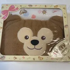 ダッフィー　フード付きタオル＆おくるみセット