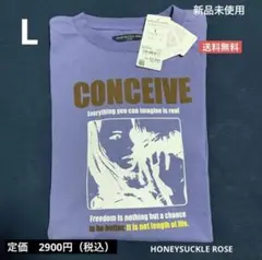 期間限定（〜3／3）特別価格‼️レディースTシャツ【L】定価2900円　半袖