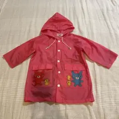 MIKI HOUSE ピンク レインコート 100