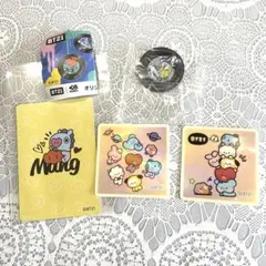 BT21 くら寿司　びっくらポン　オリジナルアクリルステッカーCHIMMY 他