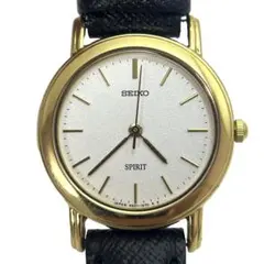 SEIKO SPIRIT レディース 腕時計 ゴールド クォーツ 稼働品