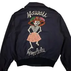 スーベニアジャケット スカル ベトジャン ハワイ スイングトップ ミリタリー