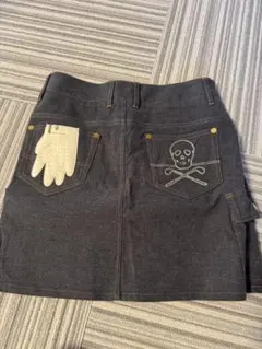 2023モデル マークアンドロナ スカート ショート ブラック 総柄 ブラック MARK&LONA - マークアンドロナ 【レディース ゴルフウェア