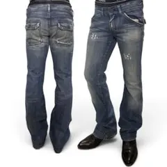 DIESEL bootcut flare denim y2k arhcive