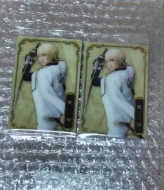 ミュージカル刀剣乱舞 ツインウエハース メタリックプラカード 髭切